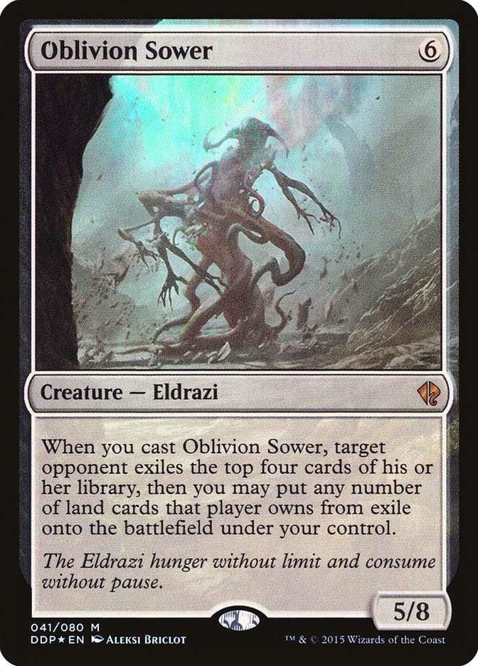 Magic: The Gathering MTG Single Oblivion Sower [Duel Decks: Zendikar vs. Eldrazi]