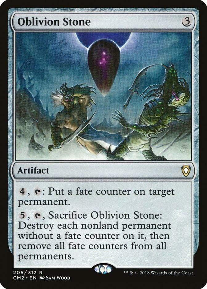 Magic: The Gathering MTG Single Oblivion Stone [Commander Anthology Volume II]