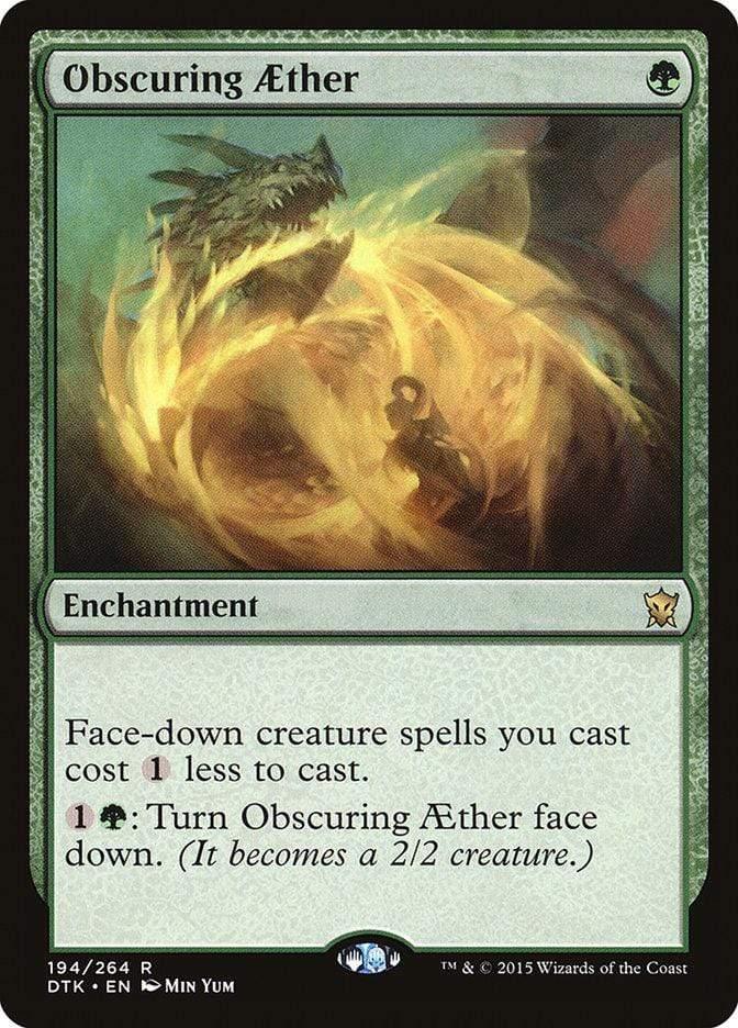Magic: The Gathering MTG Single Obscuring Aether [Dragons of Tarkir]
