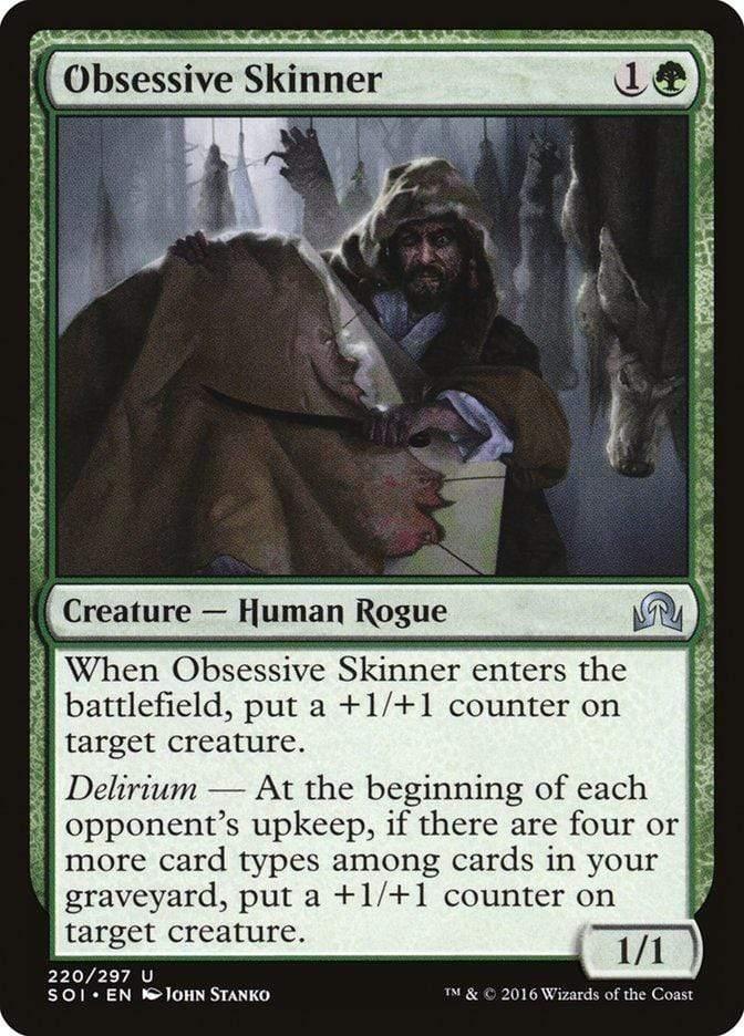 Magic: The Gathering MTG Single Obsessive Skinner [Shadows over Innistrad]