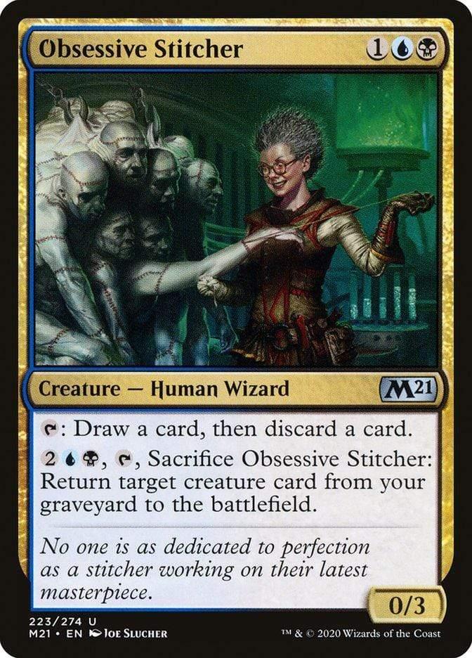 Magic: The Gathering MTG Single Obsessive Stitcher [Core Set 2021]