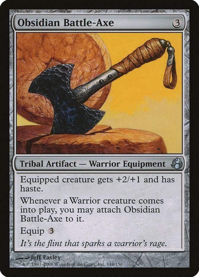 Magic: The Gathering MTG Single Obsidian Battle-Axe [Morningtide]