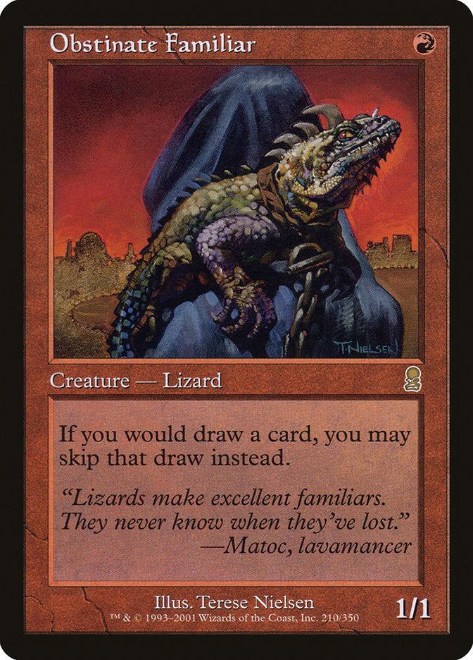 Magic: The Gathering MTG Single Obstinate Familiar [Odyssey]