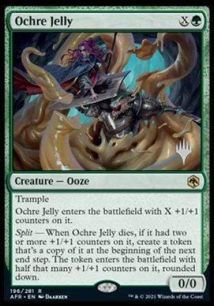 Magic: The Gathering MTG Single Ochre Jelly (Promo Pack) [Dungeons & Dragons: Adventures in the Forgotten Realms Promos]