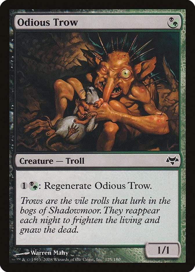 Magic: The Gathering MTG Single Odious Trow [Eventide]