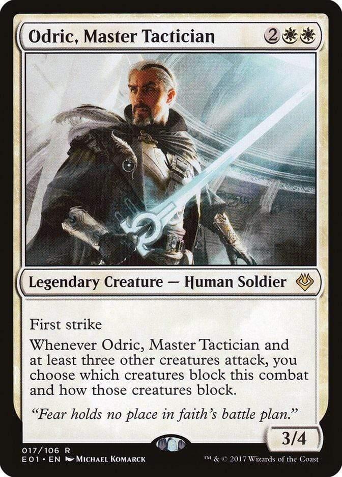 Magic: The Gathering MTG Single Odric, Master Tactician [Archenemy: Nicol Bolas]