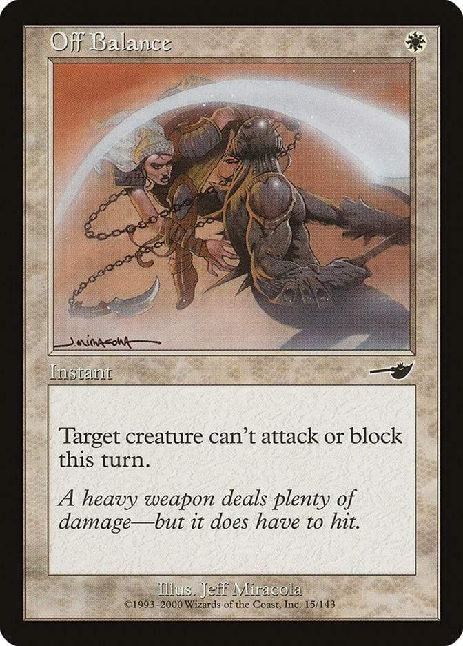 Magic: The Gathering MTG Single Off Balance [Nemesis]