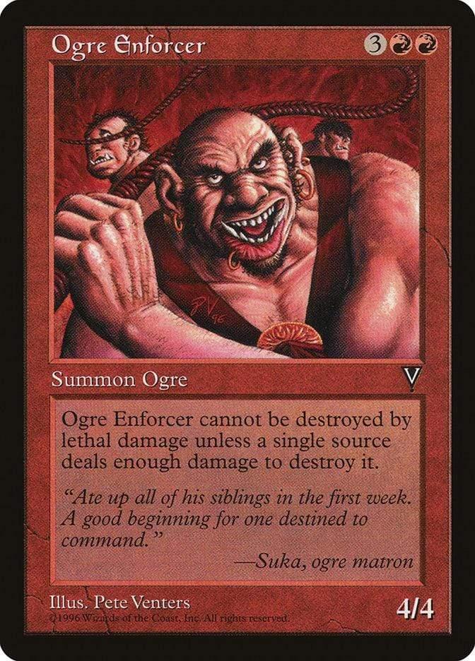 Magic: The Gathering MTG Single Ogre Enforcer [Visions]