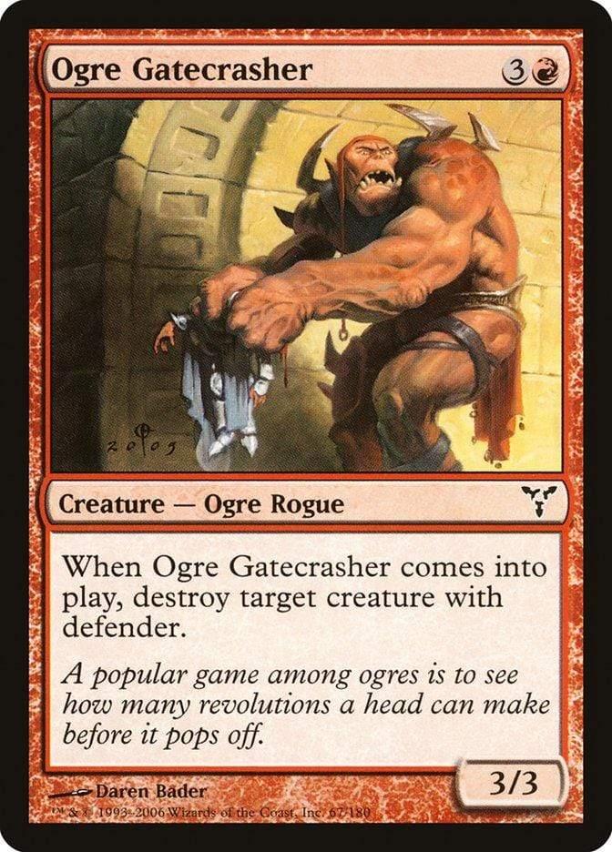 Magic: The Gathering MTG Single Ogre Gatecrasher [Dissension]