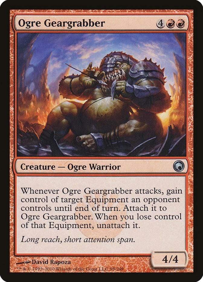 Magic: The Gathering MTG Single Ogre Geargrabber [Scars of Mirrodin]