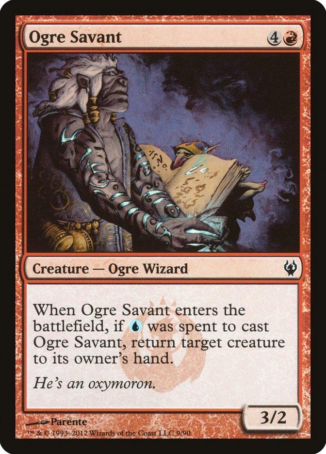 Magic: The Gathering MTG Single Ogre Savant [Duel Decks: Izzet vs. Golgari]