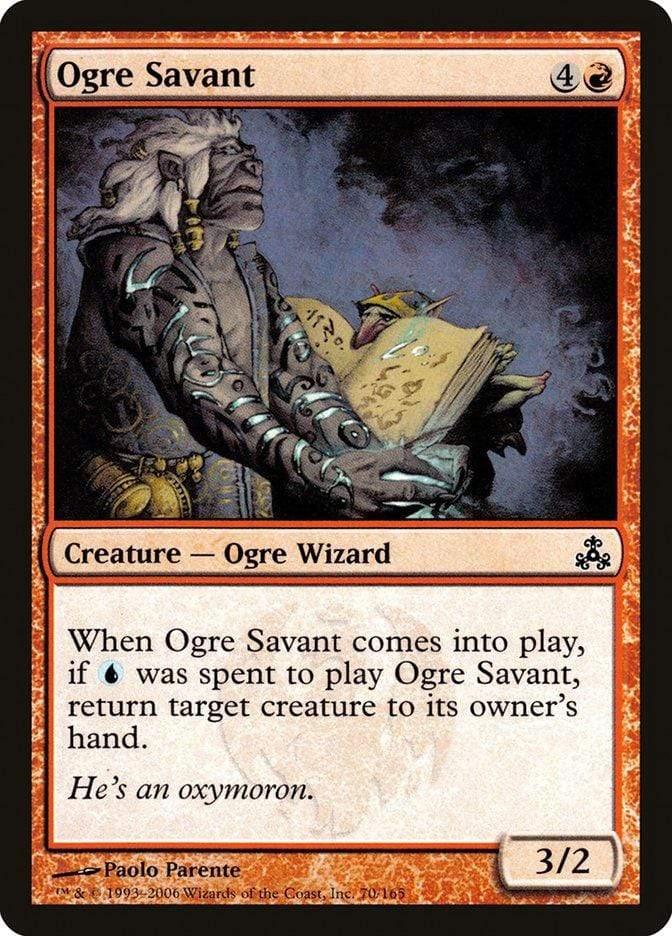 Magic: The Gathering MTG Single Ogre Savant [Guildpact]