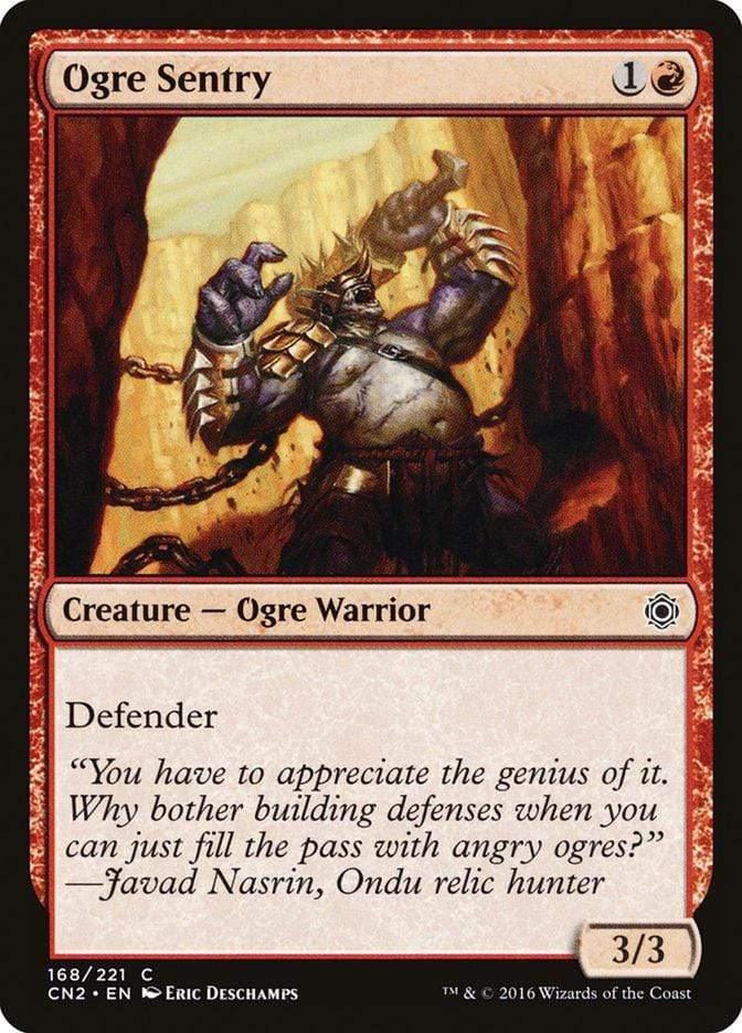 Magic: The Gathering MTG Single Ogre Sentry [Conspiracy: Take the Crown]