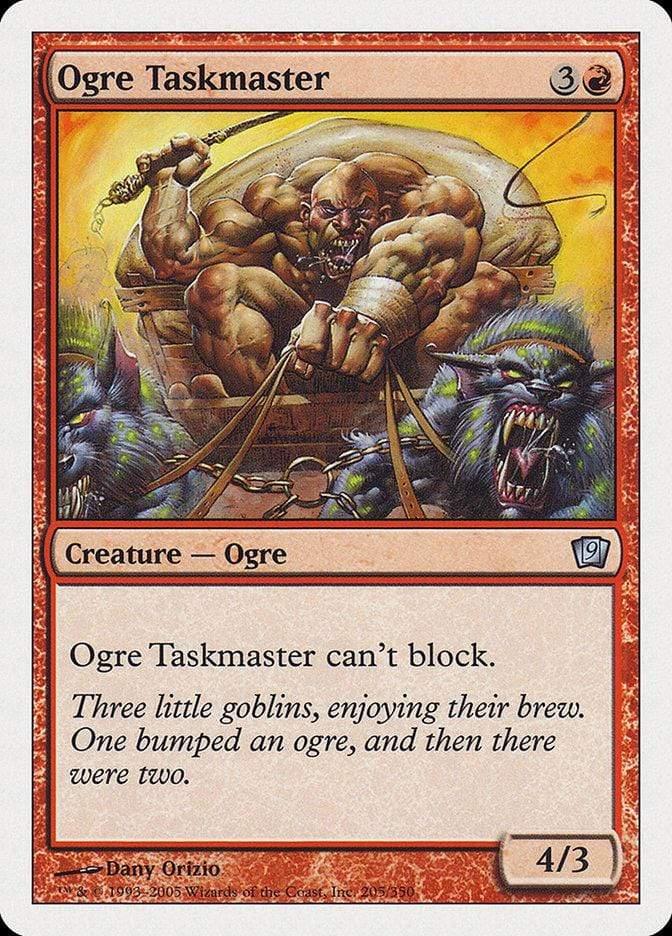 Magic: The Gathering MTG Single Ogre Taskmaster [Ninth Edition]