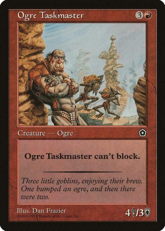 Magic: The Gathering MTG Single Ogre Taskmaster [Portal Second Age]