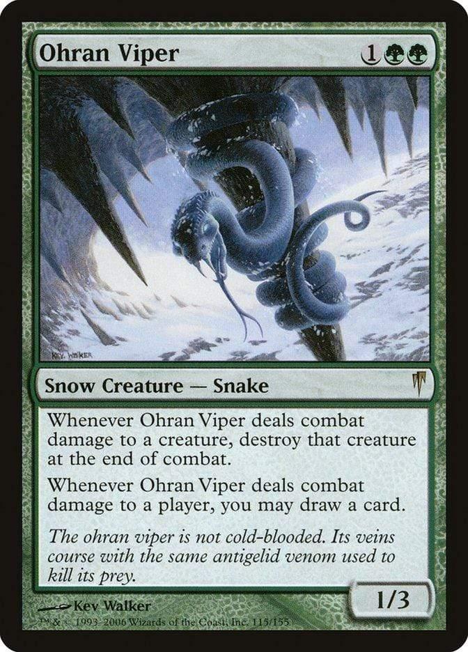 Magic: The Gathering MTG Single Ohran Viper [Coldsnap]