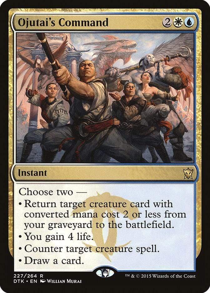 Magic: The Gathering MTG Single Ojutai's Command [Dragons of Tarkir]