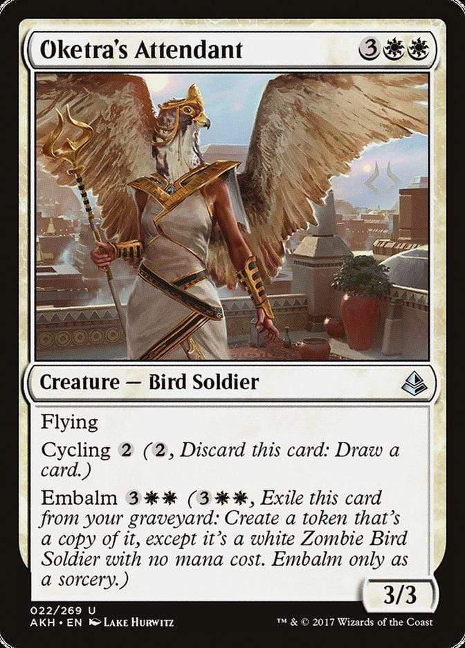 Magic: The Gathering MTG Single Oketra's Attendant [Amonkhet]