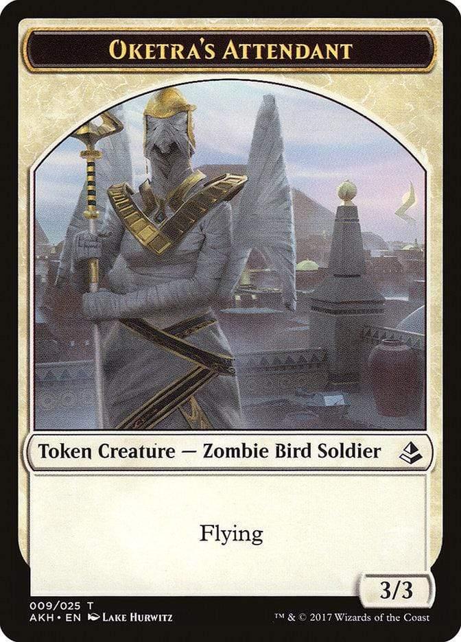 Magic: The Gathering MTG Single Oketra's Attendant [Amonkhet Tokens]