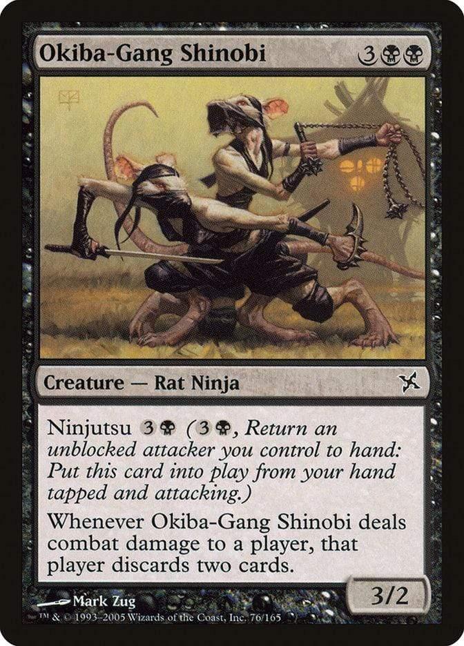 Magic: The Gathering MTG Single Okiba-Gang Shinobi [Betrayers of Kamigawa]