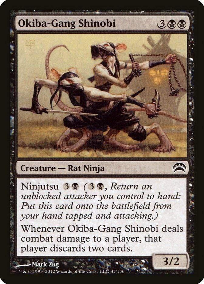 Magic: The Gathering MTG Single Okiba-Gang Shinobi [Planechase 2012]
