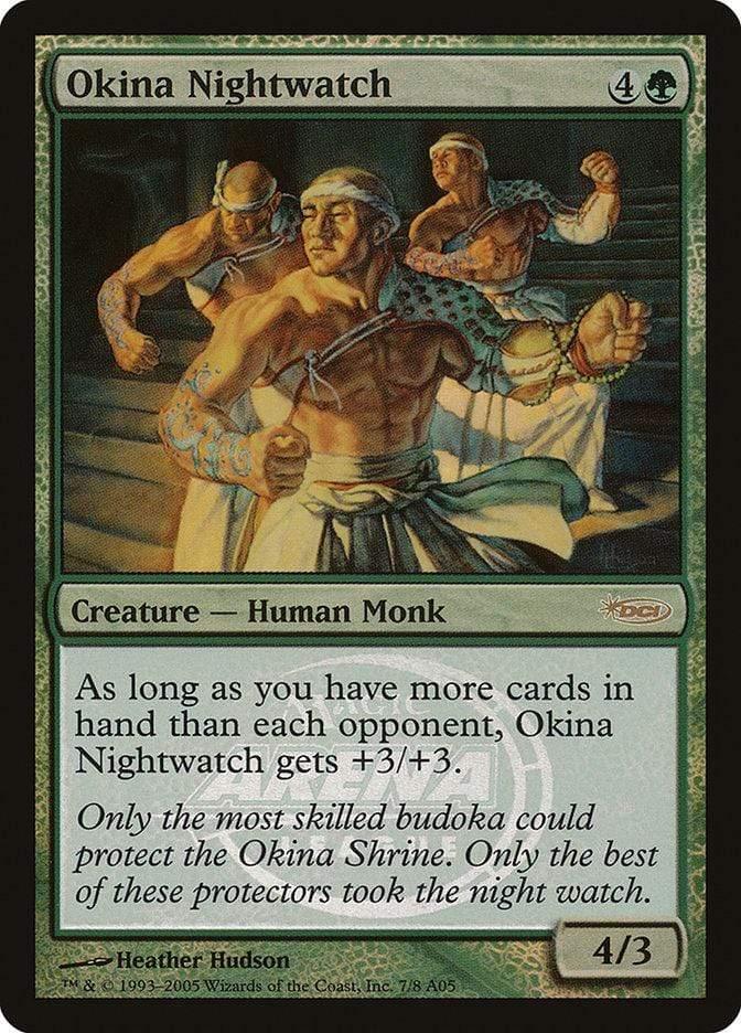 Magic: The Gathering MTG Single Okina Nightwatch [Arena League 2005]