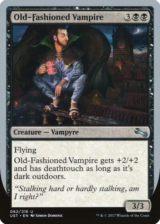 Magic: The Gathering MTG Single Old-Fashioned Vampire [Unstable]
