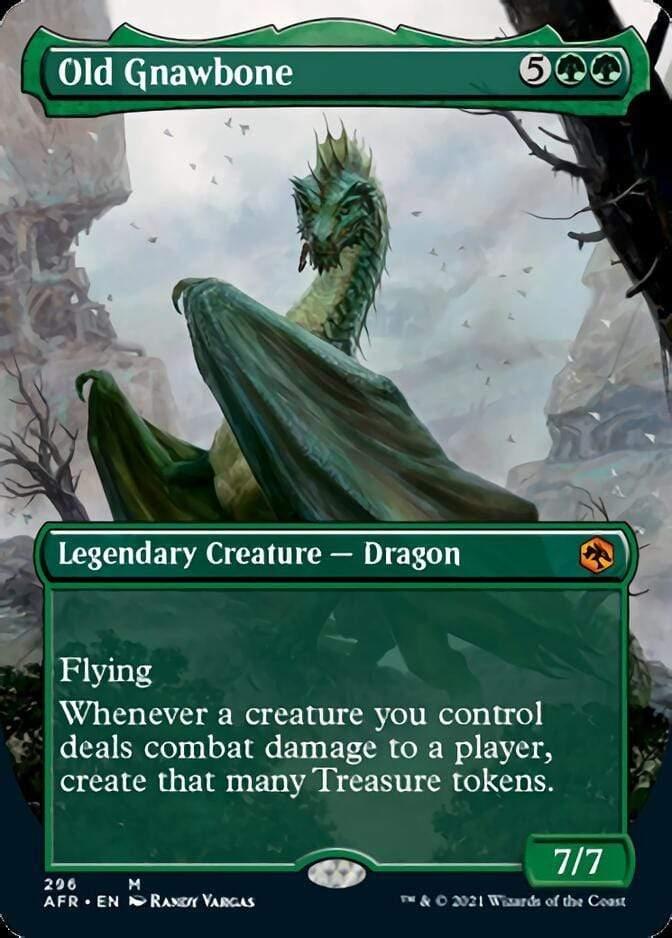 Magic: The Gathering MTG Single Old Gnawbone (Extended) [Dungeons & Dragons: Adventures in the Forgotten Realms]