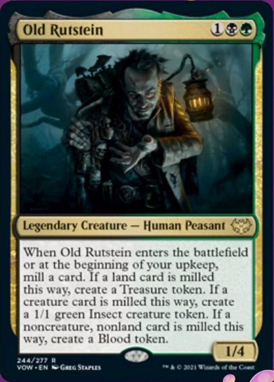 Magic: The Gathering MTG Single Old Rutstein [Innistrad: Crimson Vow]