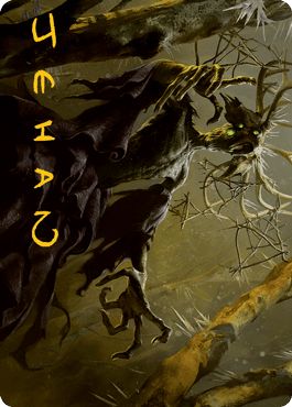 Magic: The Gathering MTG Single Old Stickfingers Art Card (Gold-Stamped Signature) [Innistrad: Midnight Hunt Art Series]