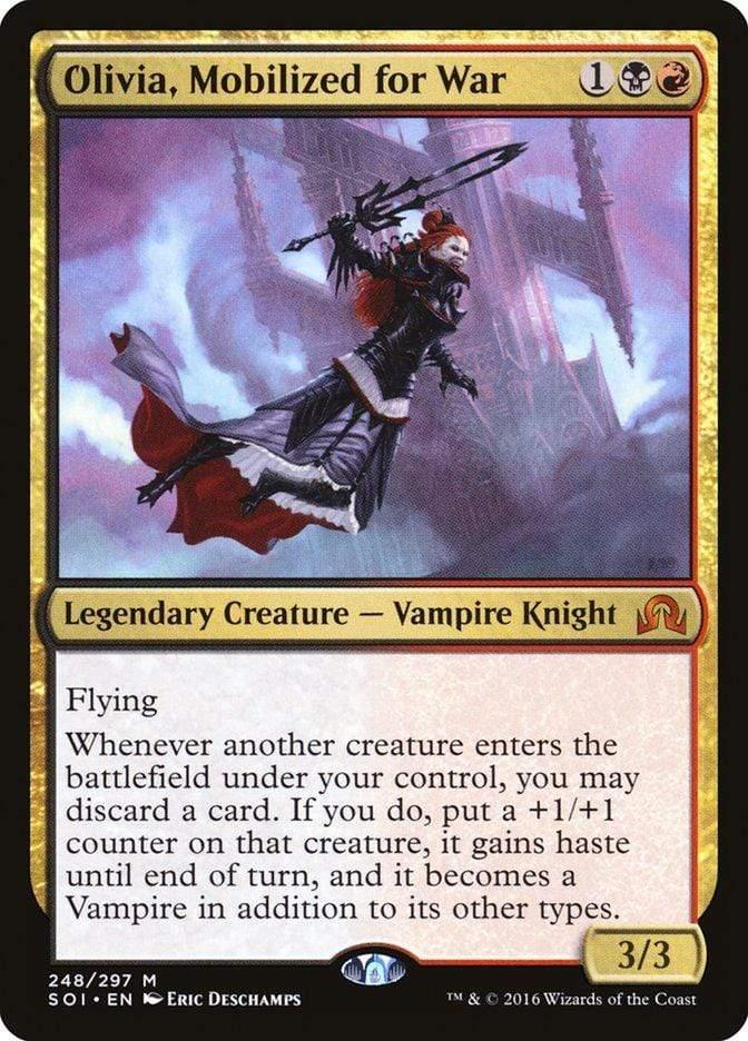 Magic: The Gathering MTG Single Olivia, Mobilized for War [Shadows over Innistrad]