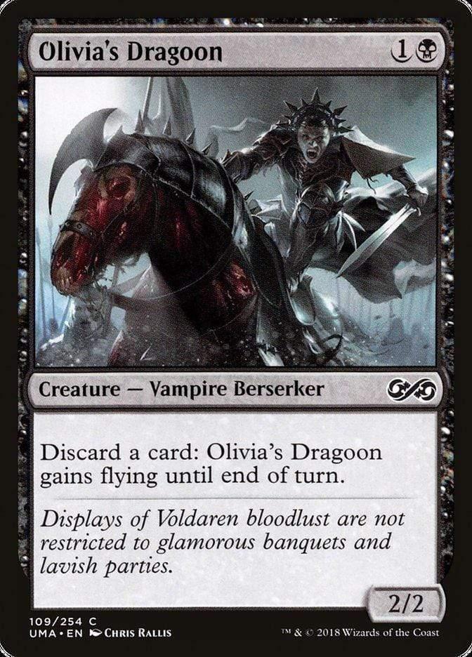 Magic: The Gathering MTG Single Olivia's Dragoon [Ultimate Masters]