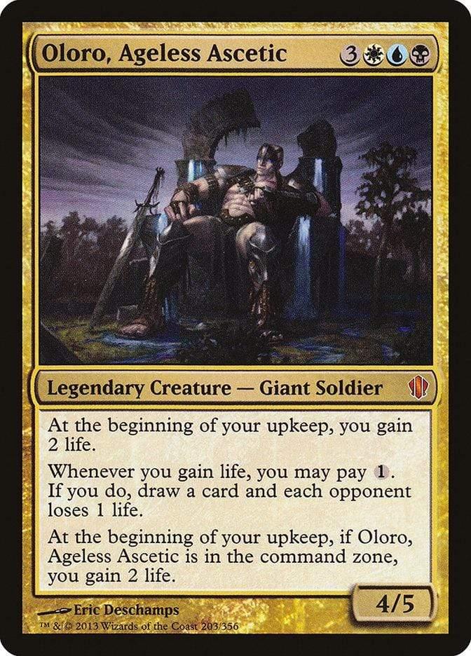 Magic: The Gathering MTG Single Oloro, Ageless Ascetic [Commander 2013]