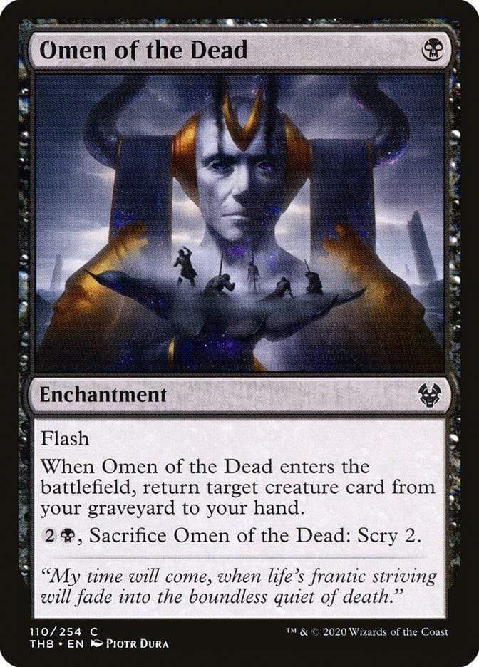 Magic: The Gathering MTG Single Omen of the Dead [Theros Beyond Death]
