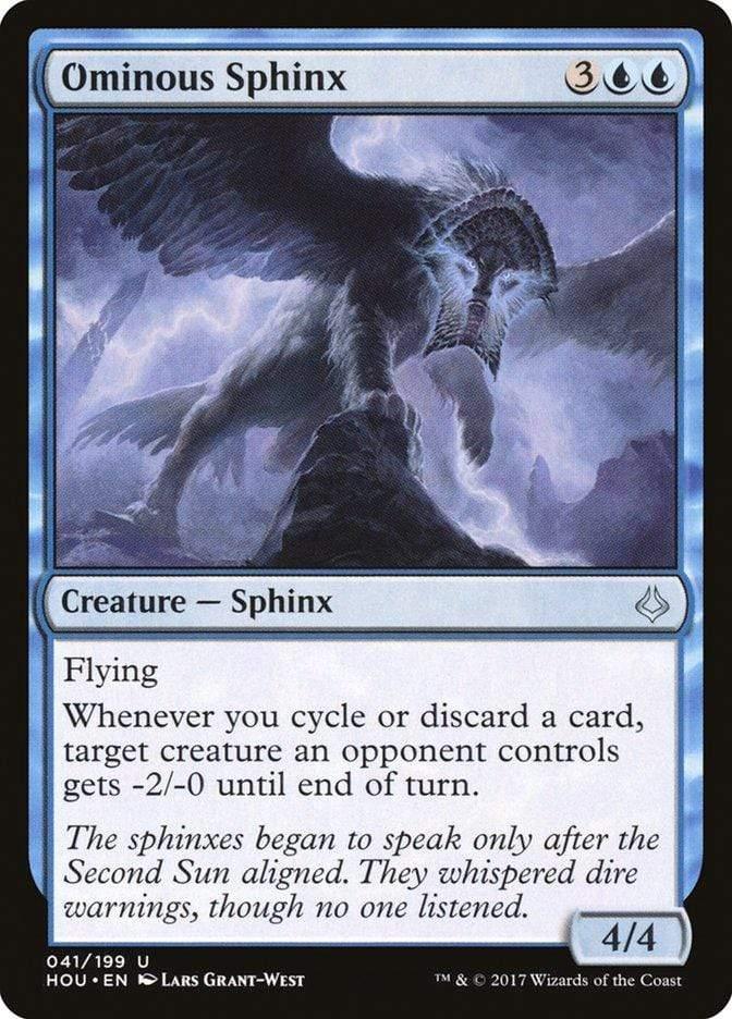 Magic: The Gathering MTG Single Ominous Sphinx [Hour of Devastation]