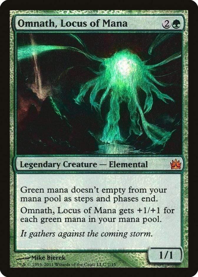 Magic: The Gathering MTG Single Omnath, Locus of Mana [From the Vault: Legends]