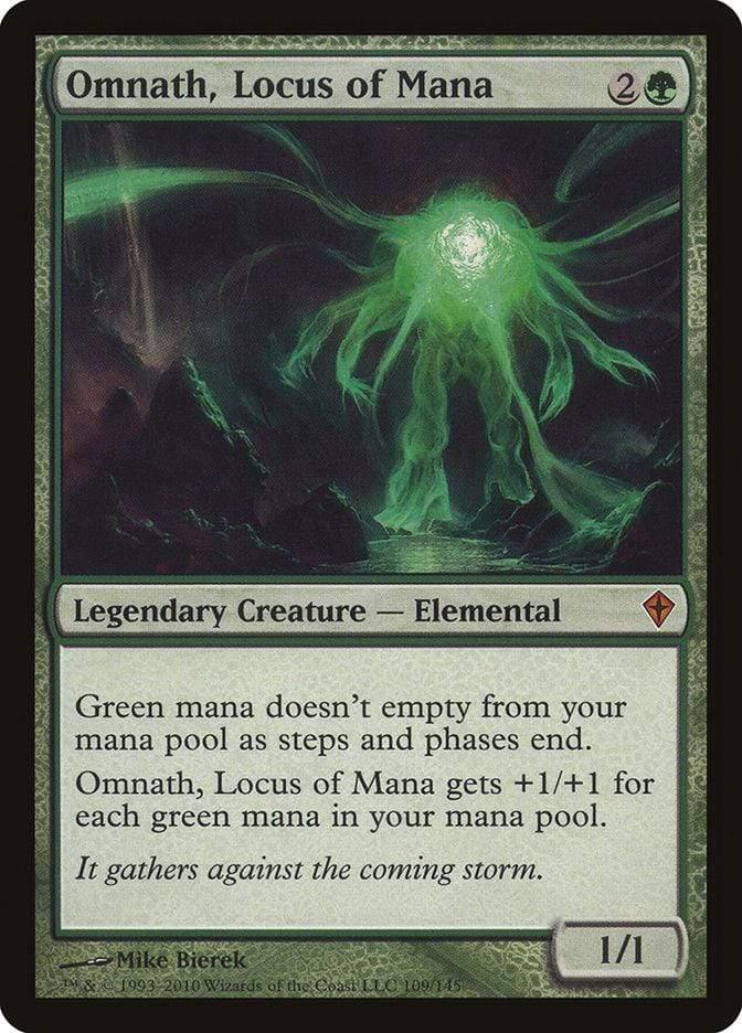 Magic: The Gathering MTG Single Omnath, Locus of Mana [Worldwake]