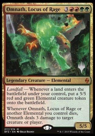 Magic: The Gathering MTG Single Omnath, Locus of Rage (Promo Pack) [Dungeons & Dragons: Adventures in the Forgotten Realms Promos]