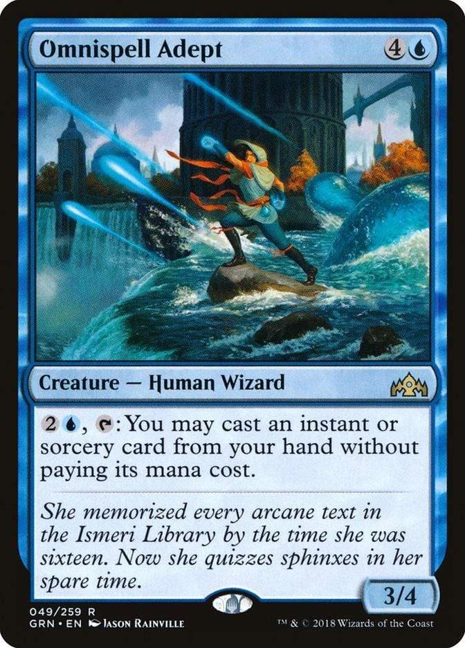 Magic: The Gathering MTG Single Omnispell Adept [Guilds of Ravnica]