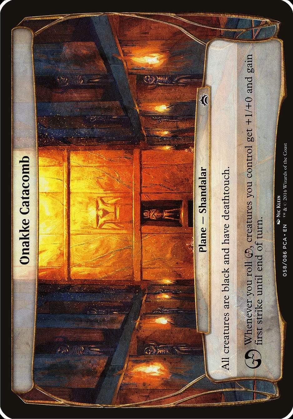 Magic: The Gathering MTG Single Onakke Catacomb (Planes) [Planechase Anthology Planes]