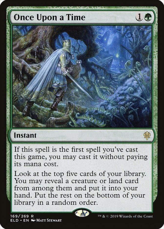 Magic: The Gathering MTG Single Once Upon a Time [Throne of Eldraine]