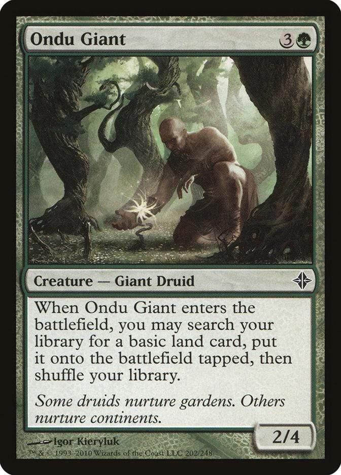 Magic: The Gathering MTG Single Ondu Giant [Rise of the Eldrazi]