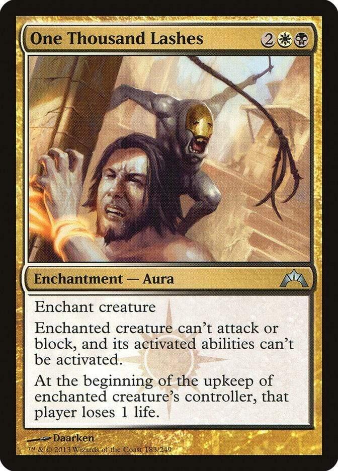 Magic: The Gathering MTG Single One Thousand Lashes [Gatecrash]