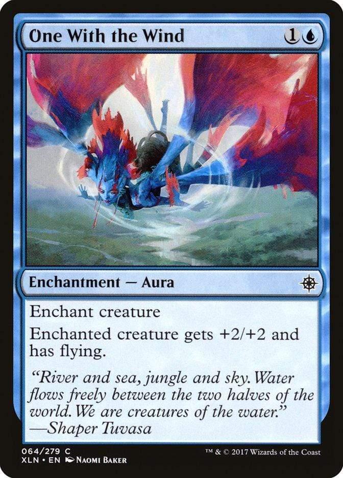Magic: The Gathering MTG Single One With the Wind [Ixalan]