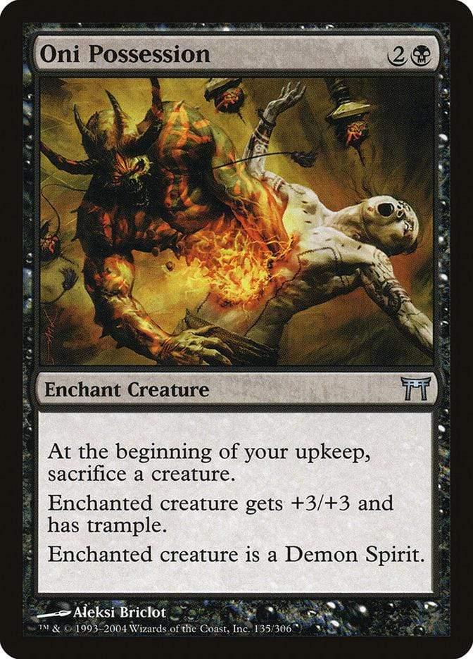Magic: The Gathering MTG Single Oni Possession [Champions of Kamigawa]
