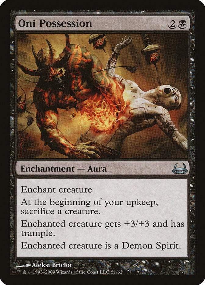 Magic: The Gathering MTG Single Oni Possession [Duel Decks: Divine vs. Demonic]