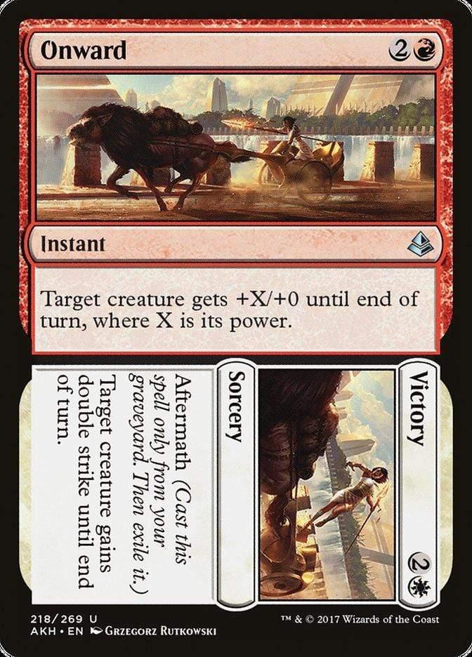 Magic: The Gathering MTG Single Onward // Victory [Amonkhet]