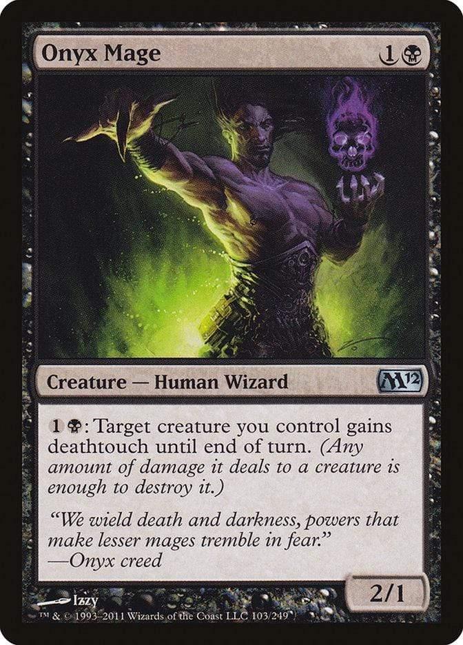 Magic: The Gathering MTG Single Onyx Mage [Magic 2012]