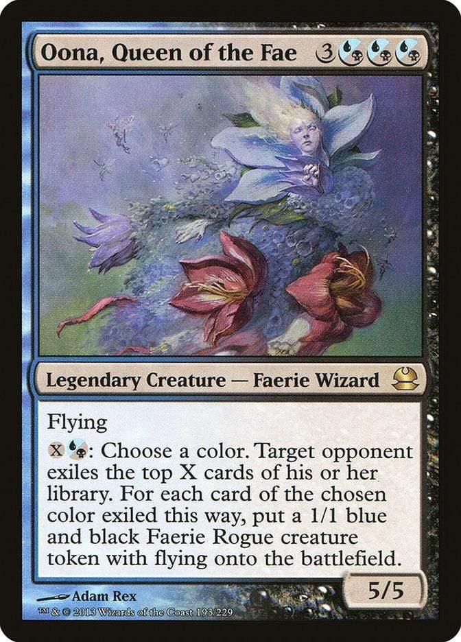 Magic: The Gathering MTG Single Oona, Queen of the Fae [Modern Masters]