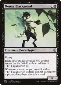 Magic: The Gathering MTG Single Oona's Blackguard [Zendikar Rising Commander]